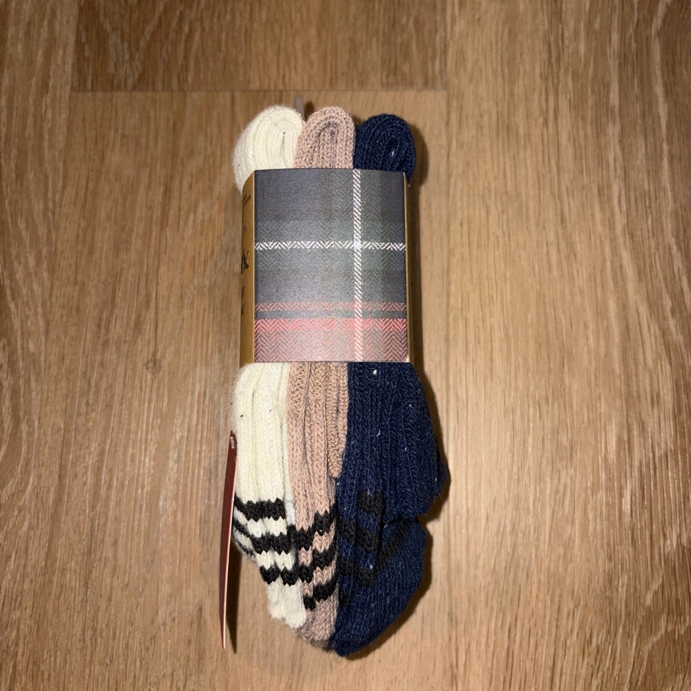 Eddie Bauer Men’s Mid Weight Comfort Socks 3 Pairs New - Picture 4 of 7